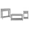 Alaterre Furniture Coventry 36" Coffee Table, End Table and Console/TV Table, Color: Gray ANCT01141840 - alternate 1